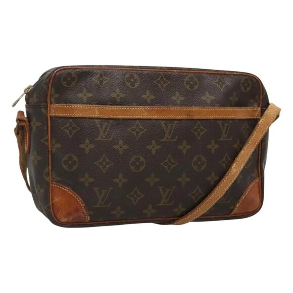 LOUIS VUITTON Monogram Trocadero 30 Shoulder Bag M51272 LV Auth 121816 - Picture 1 of 16